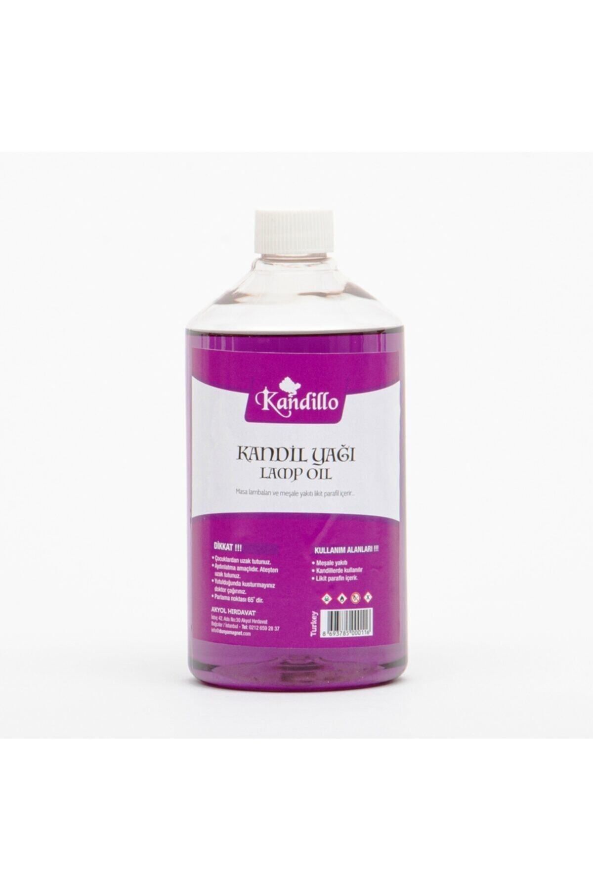 DEKORANLA Mor Kokusuz Dumansız Kandil Yağı 500 ml, ferah ve doğal aroma ile kullanıma hazır
