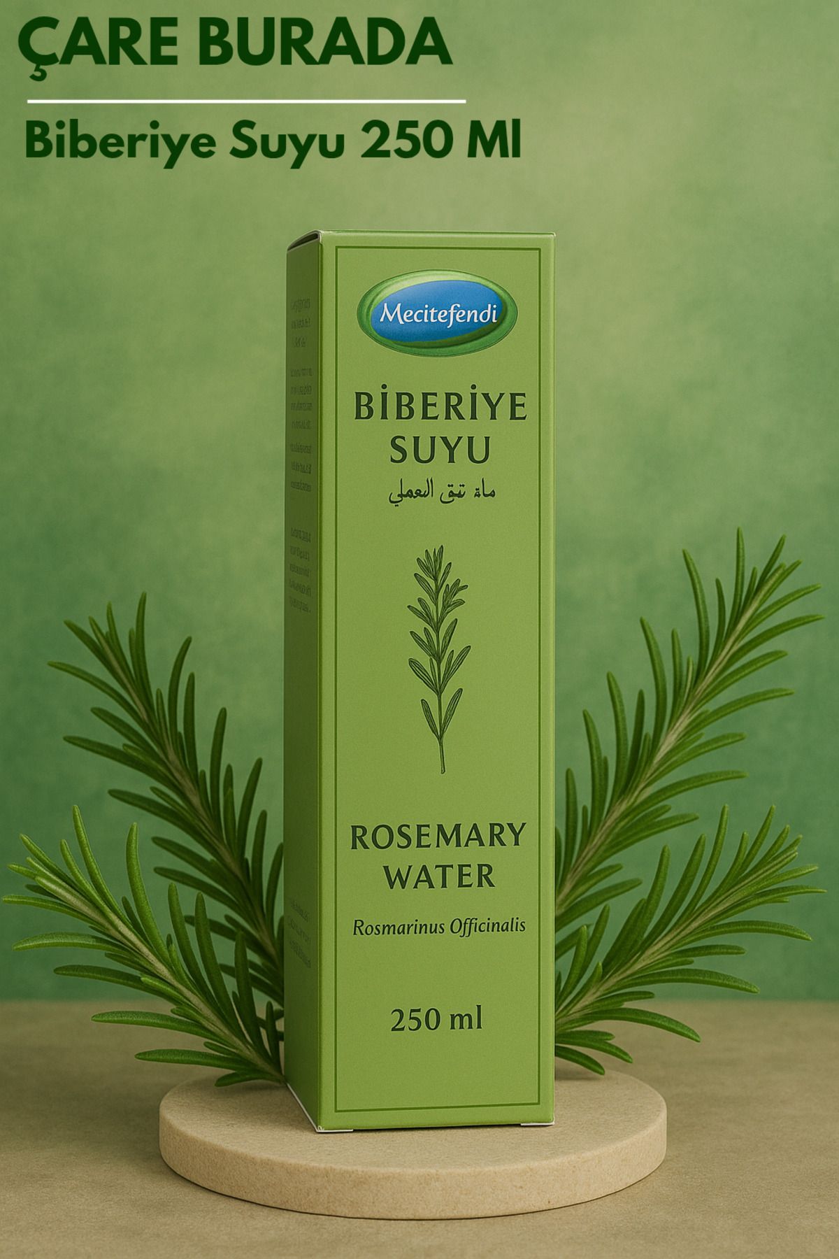 Çare Burada Mecitefendi - Biberiye Suyu 250 Ml