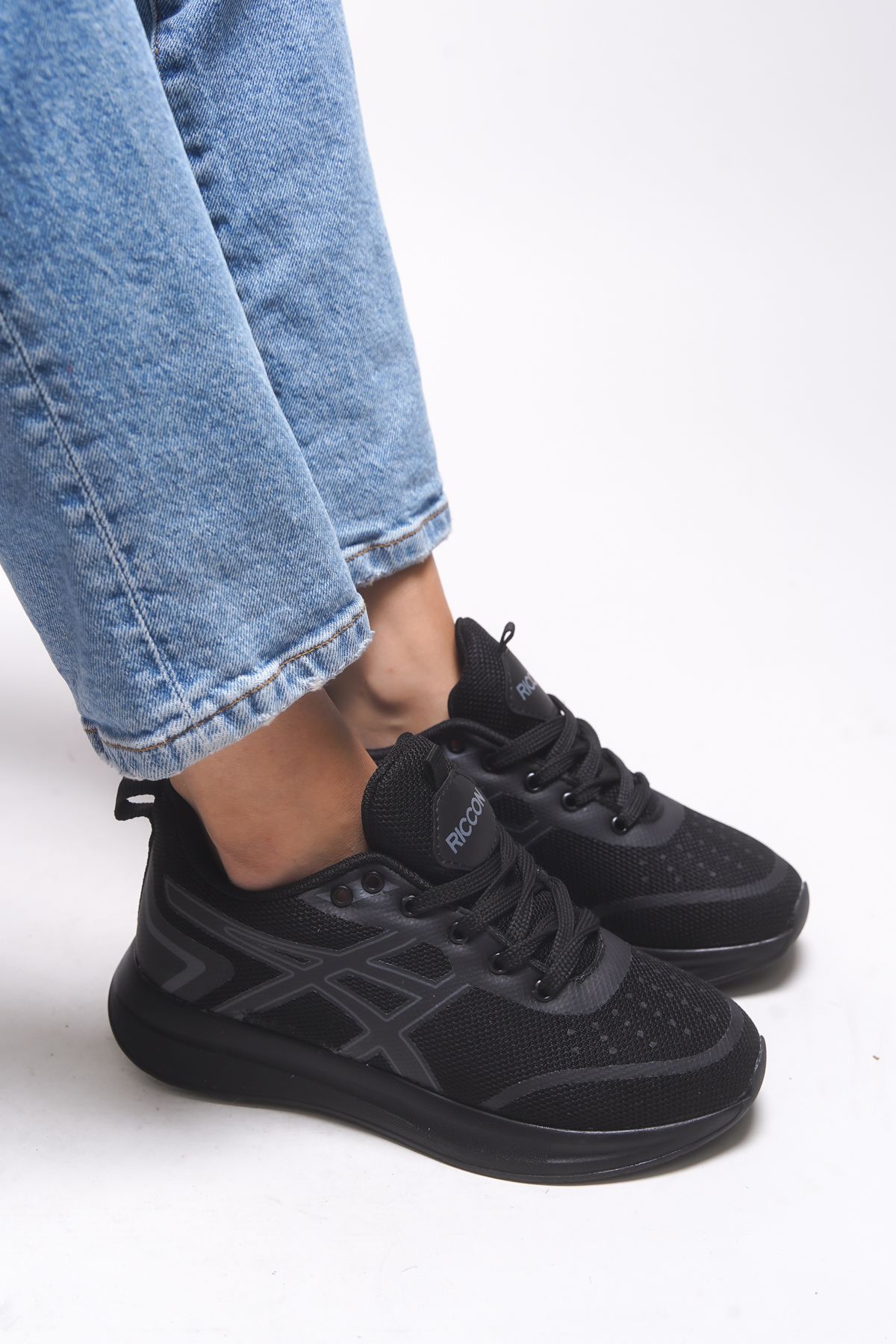 Riccon Graryll Unisex Sneaker 001218 Siyah Füme
