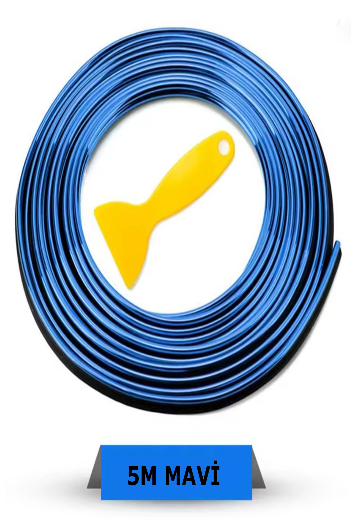 Tor Store Oto Araç Torpido Direksiyon Konsol Kaplama Şeridi Dekorasyon Bandı Trim Sticker Şeridi (5 Mt)