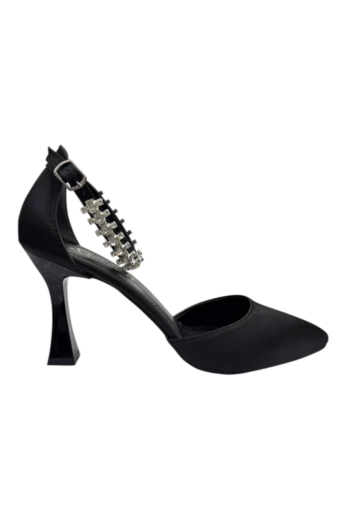 Shoes Kristal Detaylı İnce Topuklu Stiletto