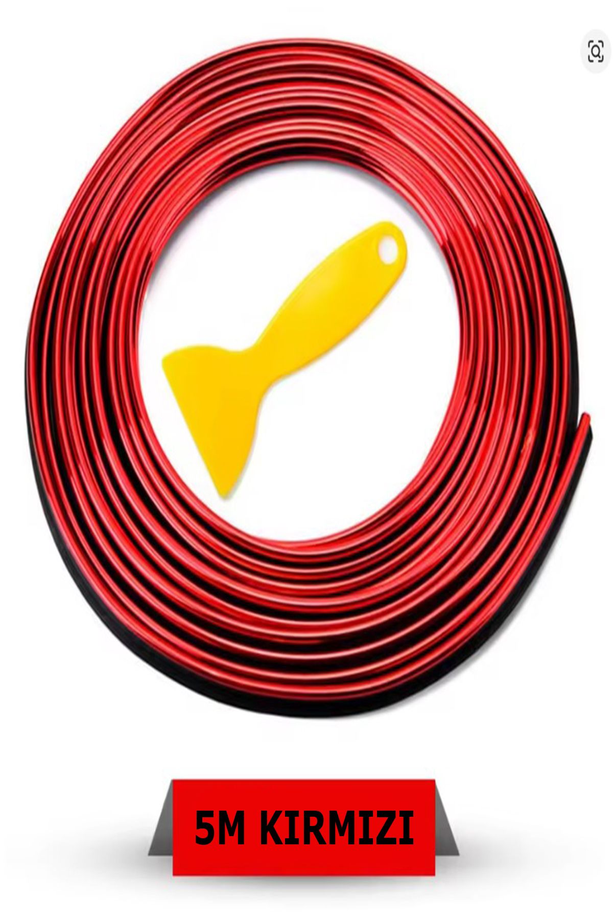 Tor Store Oto Araç Torpido Direksiyon Konsol Kaplama Şeridi Dekorasyon Bandı Trim Sticker Şeridi (5 Mt)