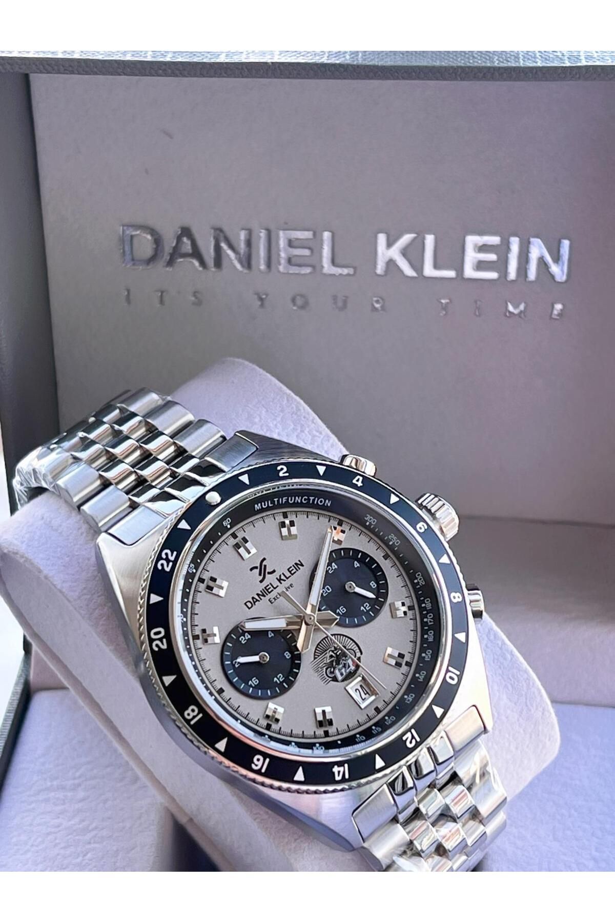 Daniel Klein İç Fonksiyonları Aktif 30 Mt Suya Dayanıklı 2 Yıl Garantili Erkek Kol Saati FG.13994.1