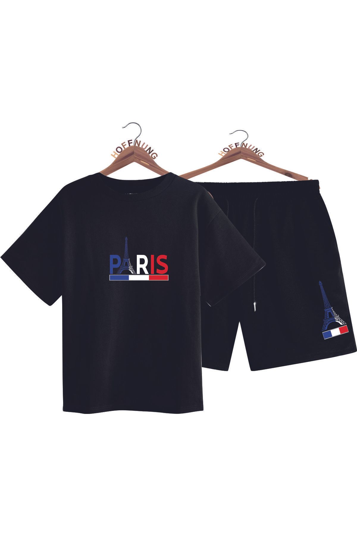 HOFFNUNG full shorts EIFFEL TOWER oversize