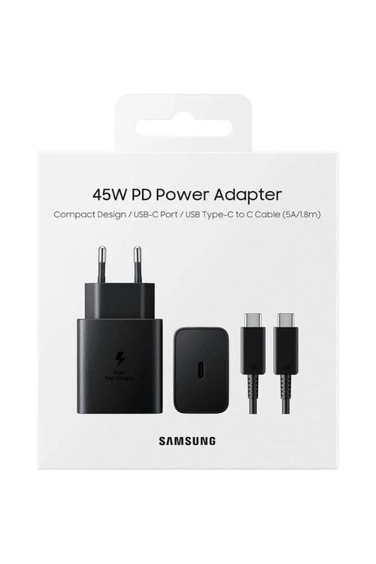 EMİR İLETİSİM VE AKSEUAR DÜNYASI 45 W SMSNG ŞARJ SET