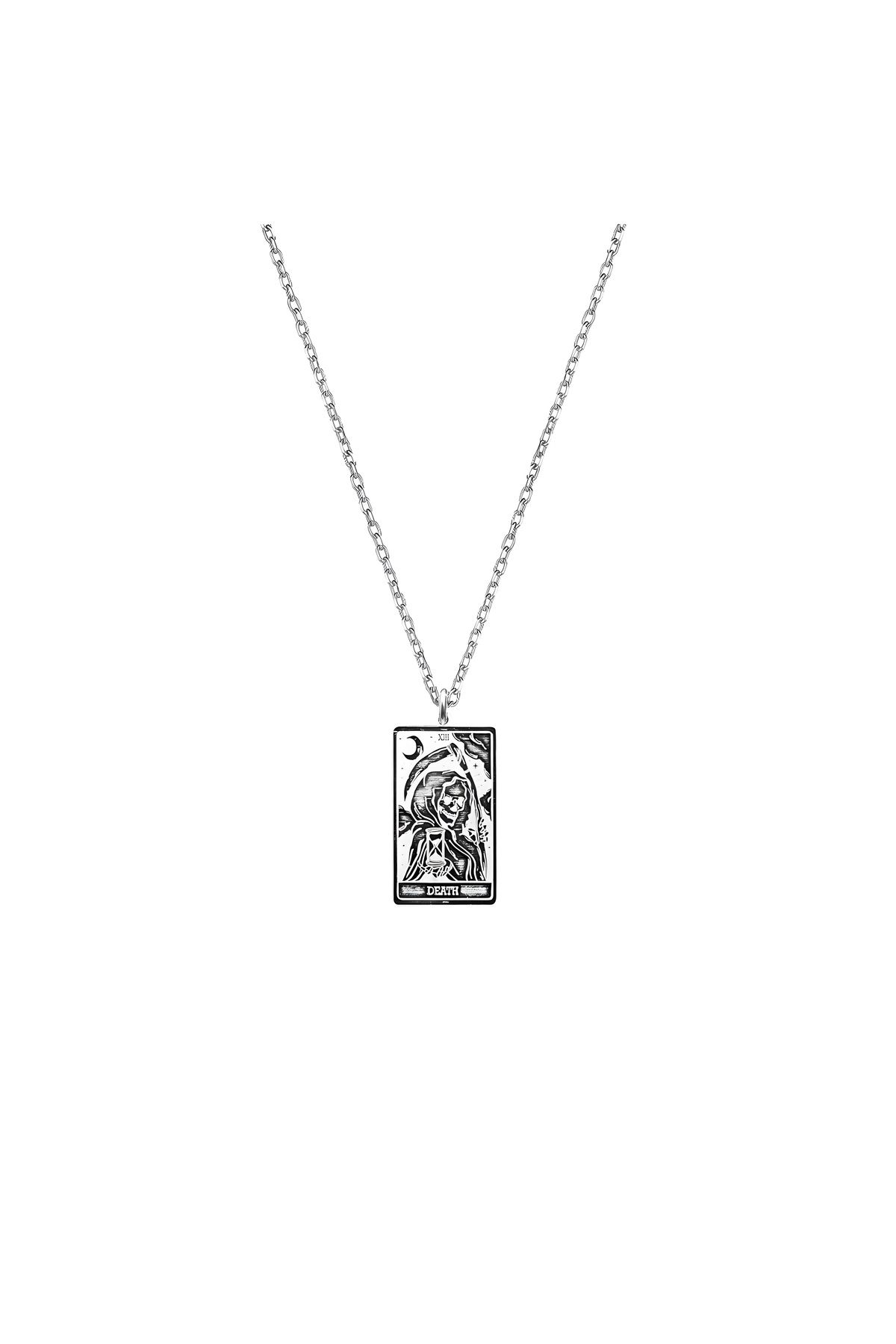 MioMondoo Gümüş Tarot Kolye - Ölüm
