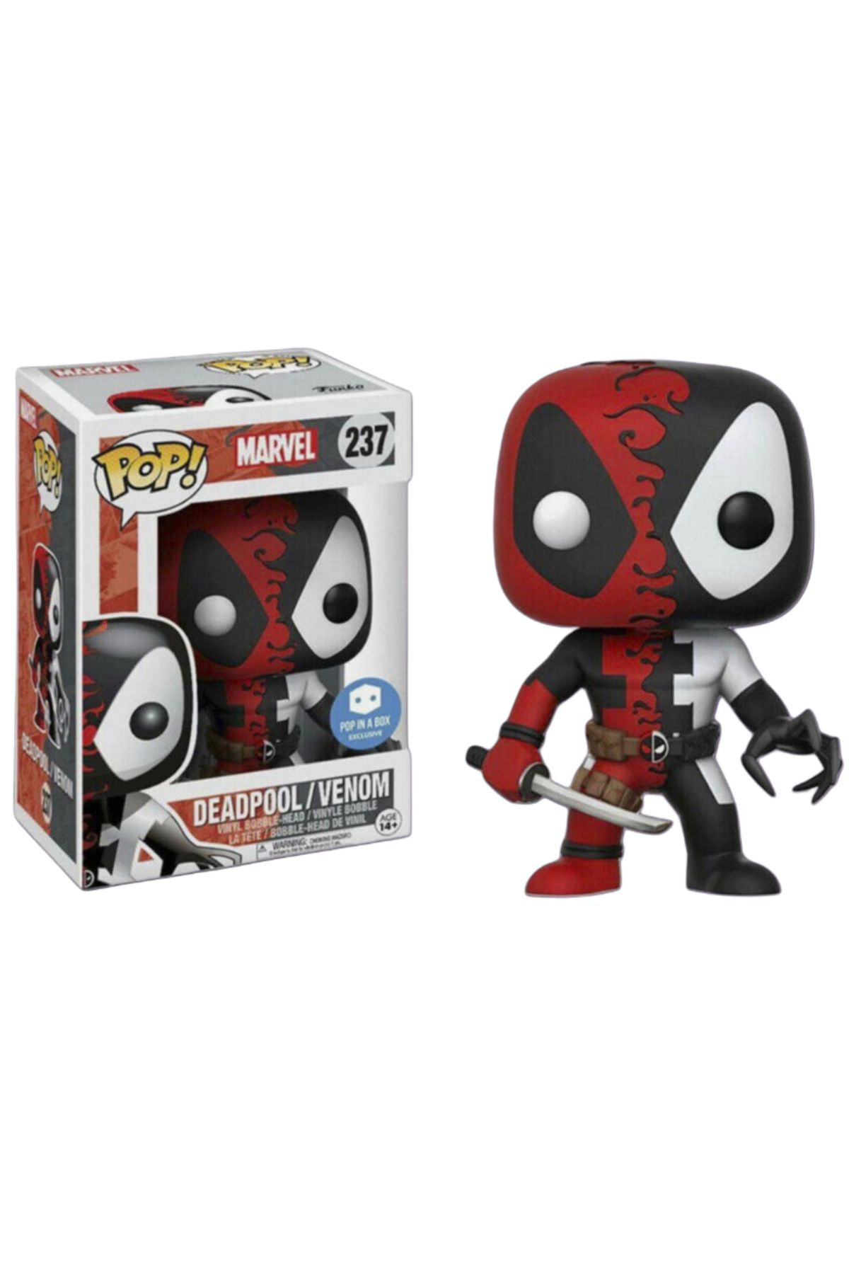Funko Marvel Deadpool Venom Metallic Exclusive Pop! #237