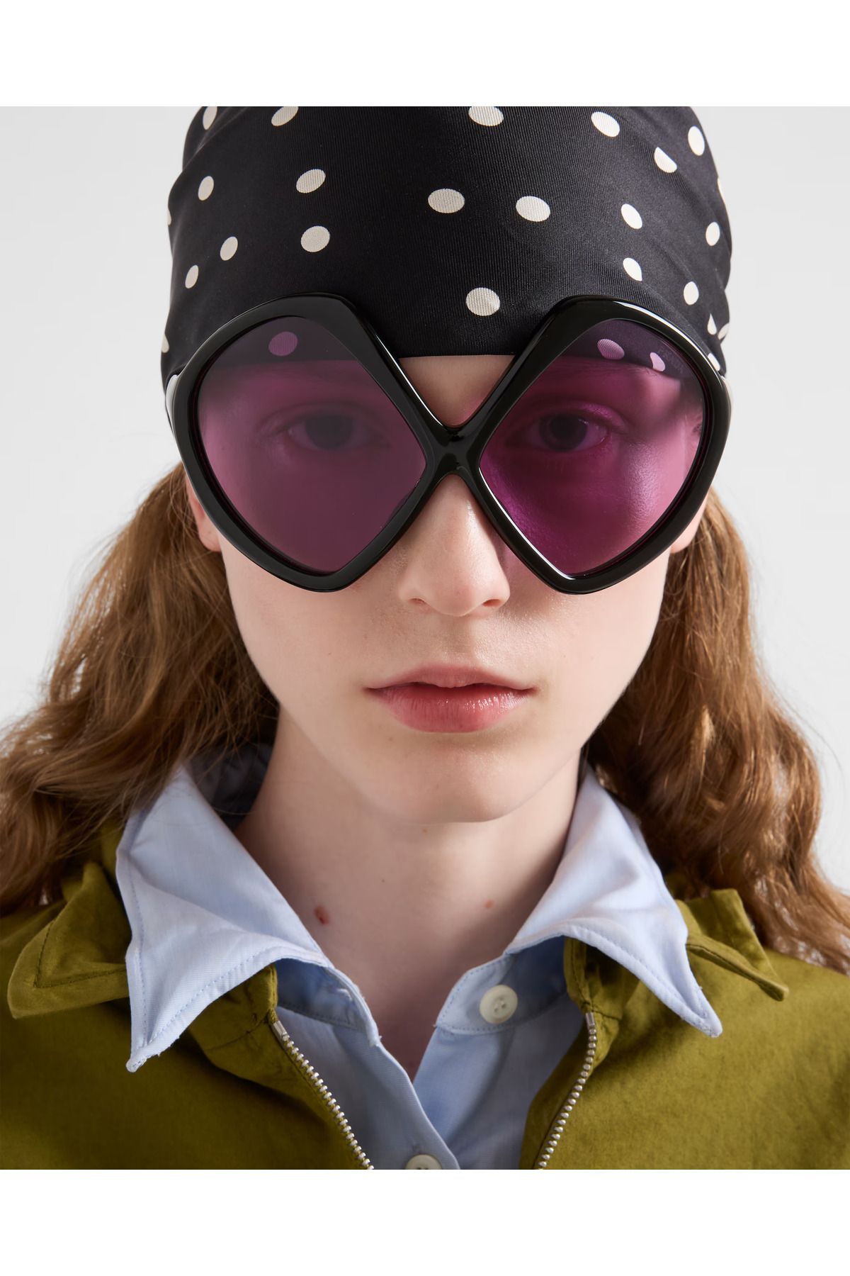 Prada runway güneş gözlüğü yeni 2025
