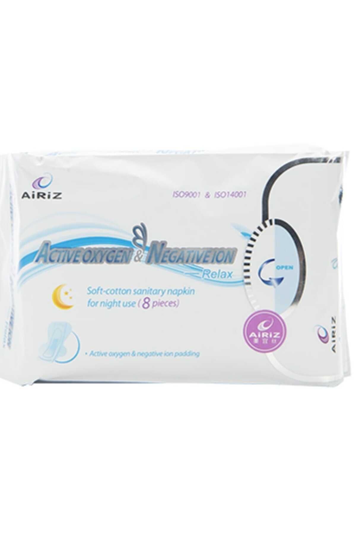 Tiens Ti̇ens Ai̇ri̇z Gece Hi̇jyeni̇k Ped (1 Pakette 8 Adet)