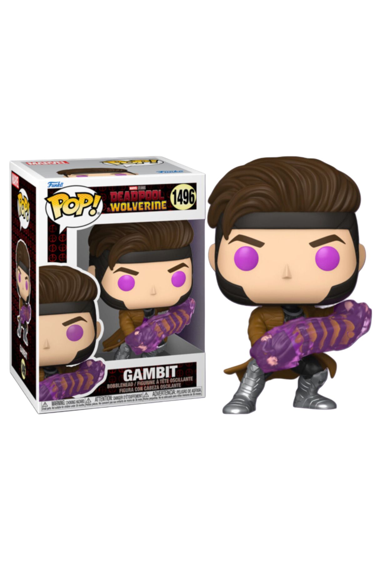 Funko Deadpool & Wolverine (2024) - Gambit Pop #1496