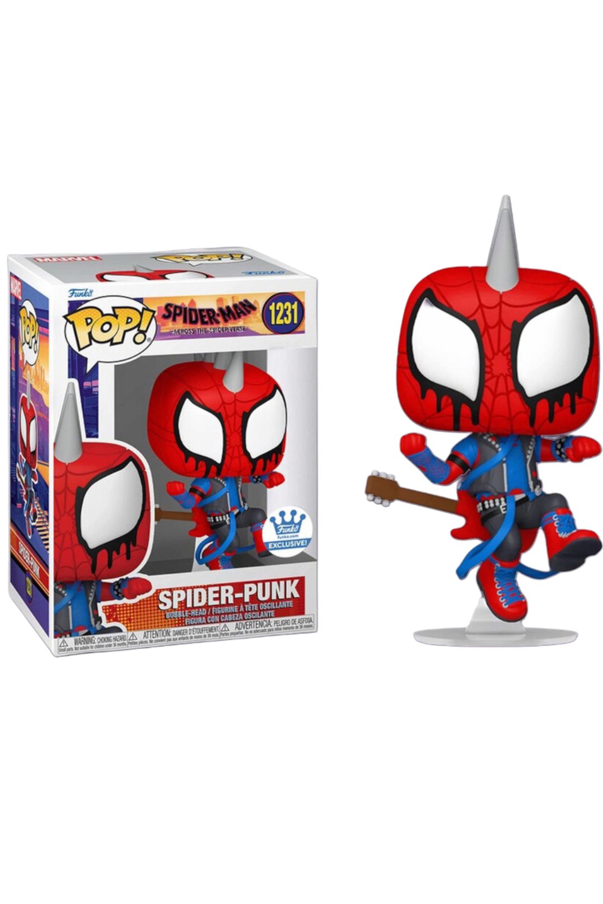 Funko Marvel Spider-Man : Across the Spider-Verse Spider Punk Exclusive Pop! #1231