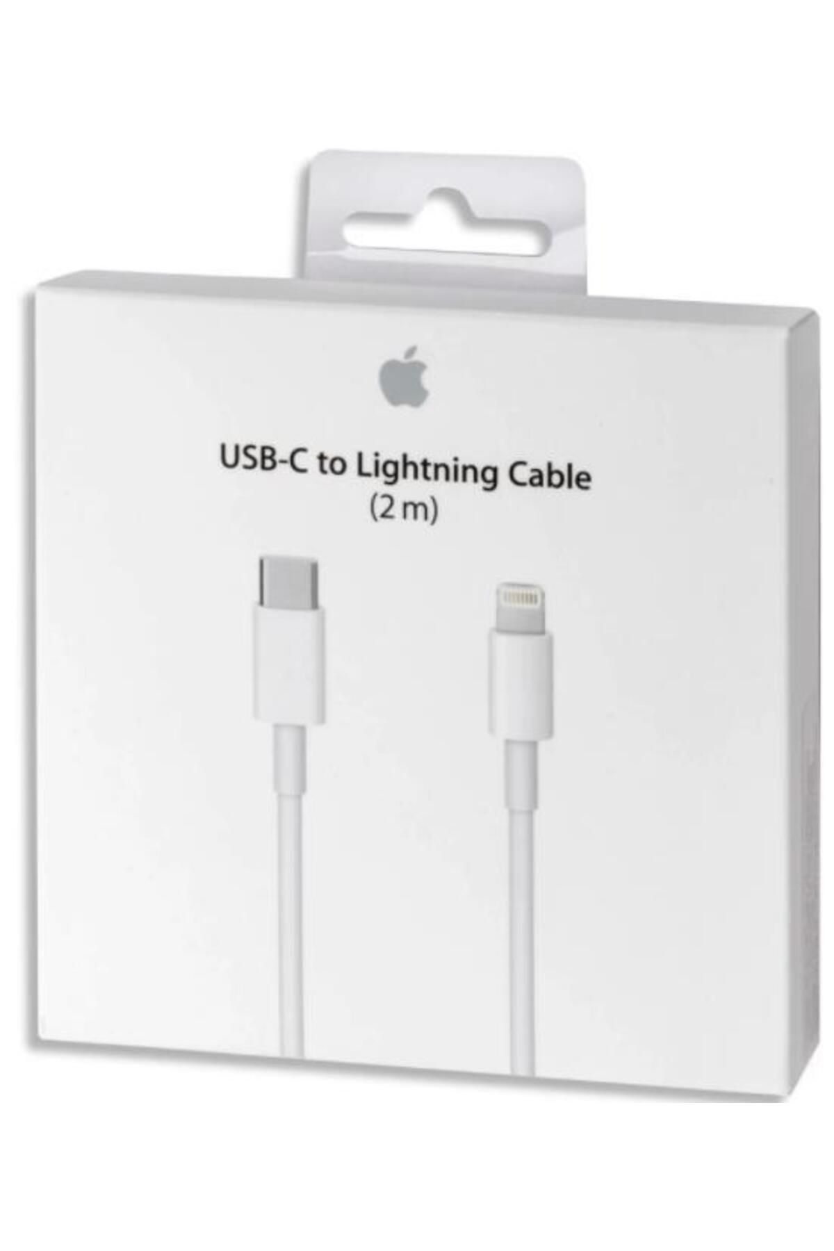 Apple-Cablu de date Apple MKQ42ZM/A, USB Tip-C - Lightning, 2m (Alb) 4