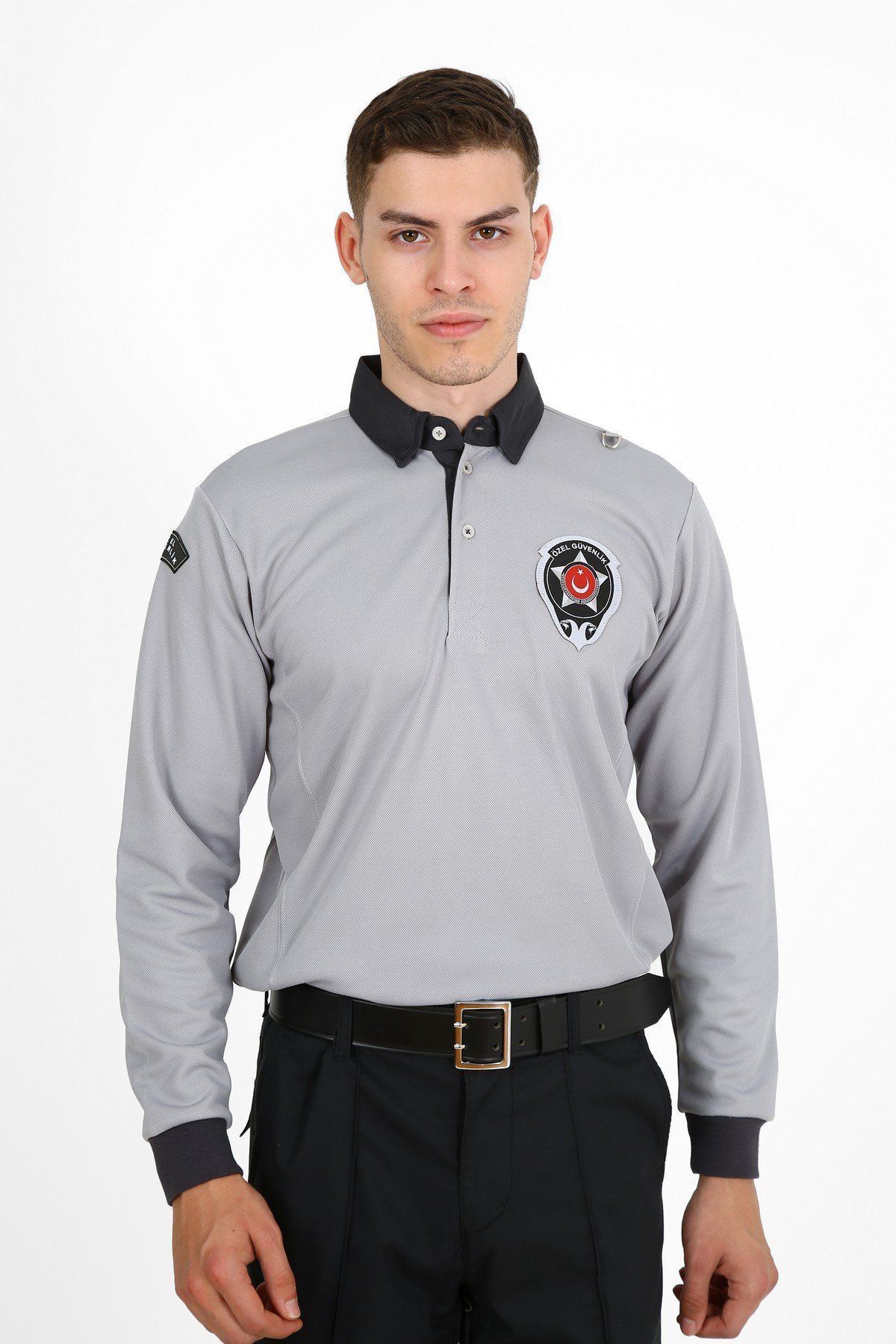 Butik Özel Güvenlik Uzun Kollu Tişört