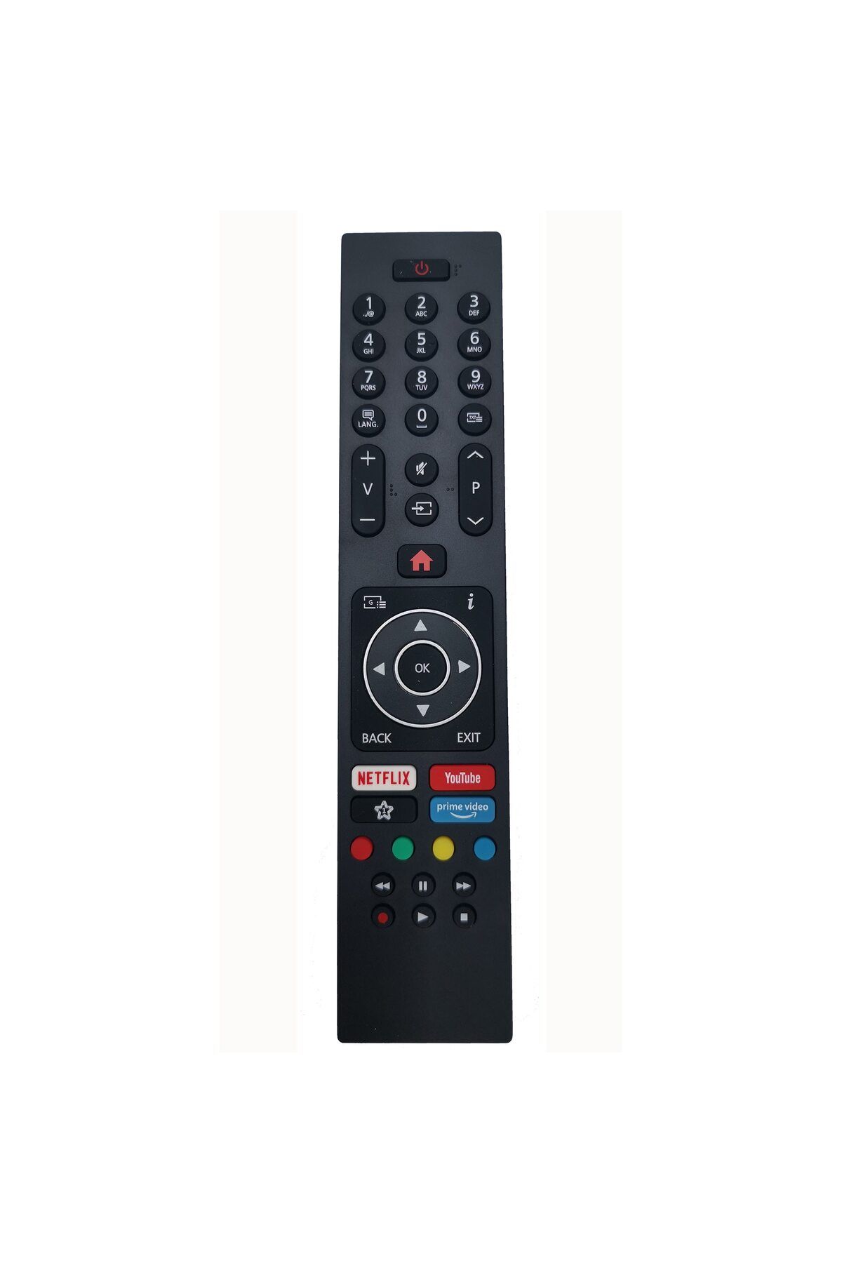 Bogadini-Universal Remote Control For Horizon Lcd Rc43135p With Netflix Button, Black 3