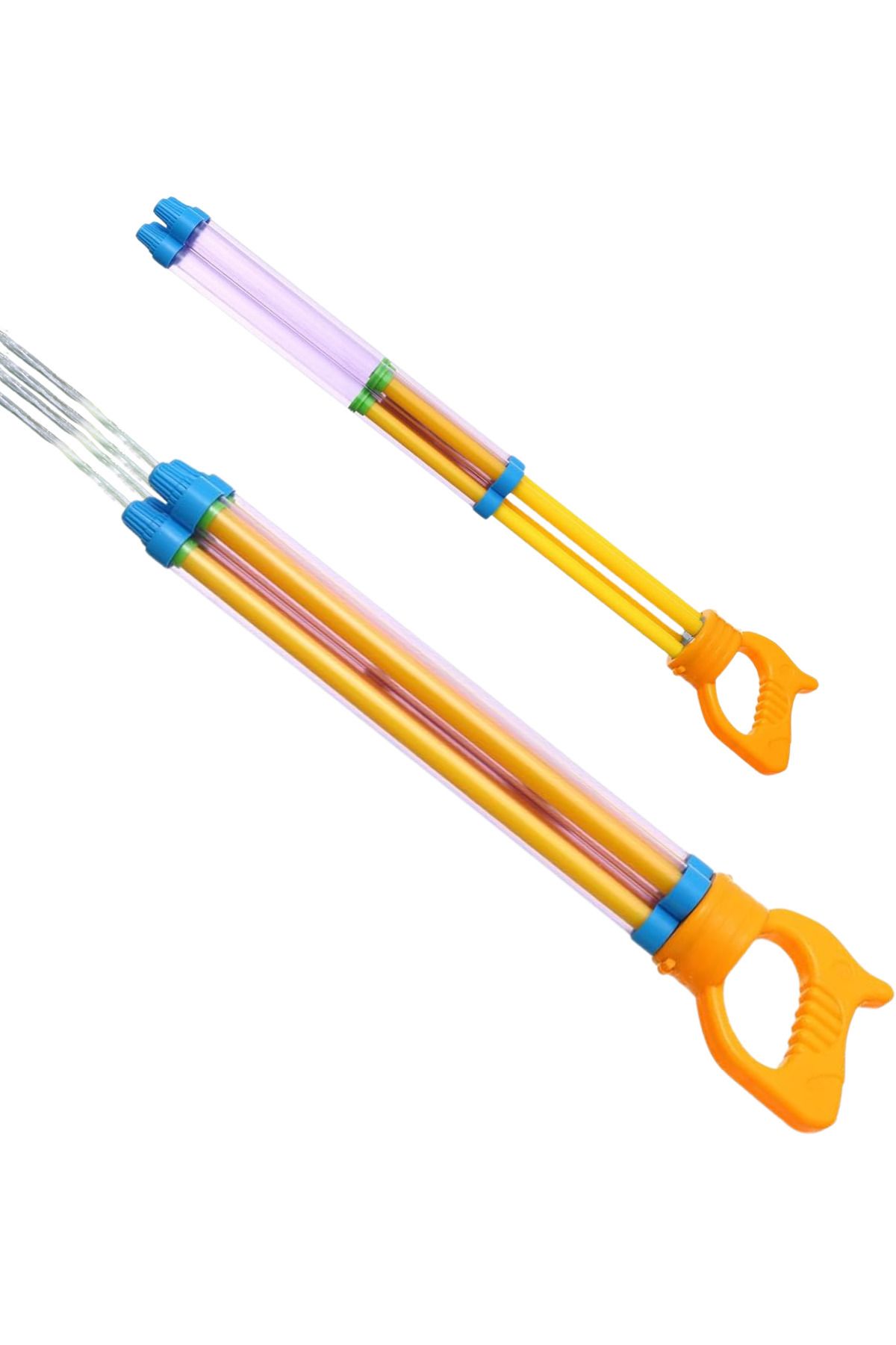 AboutThePerfect Büyük Boy Renkli Su Tabancası, 42 cm, Eğlenceli ve Şık Tasarım