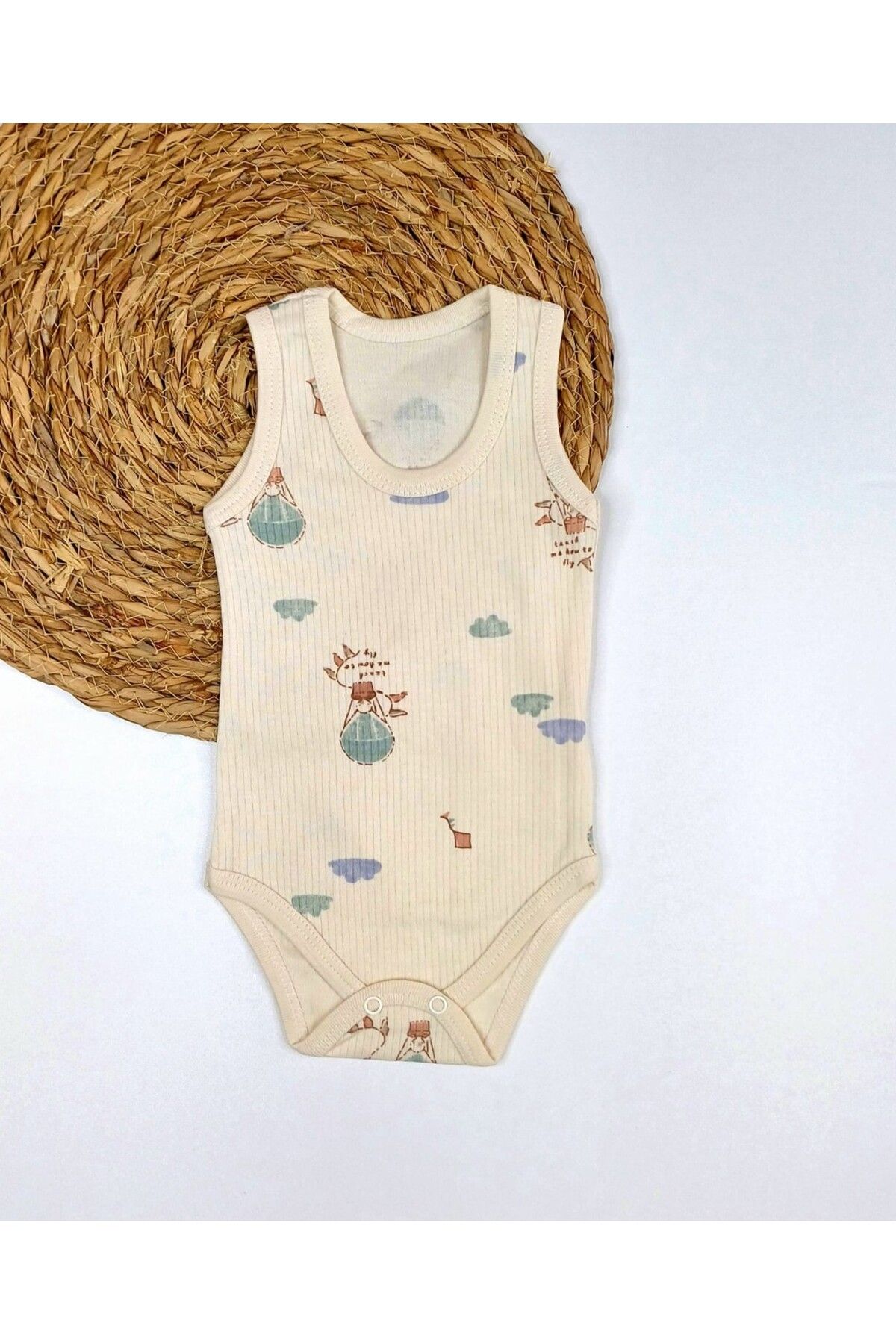 BabyCadde Unisex Çıtçıtlı Body
