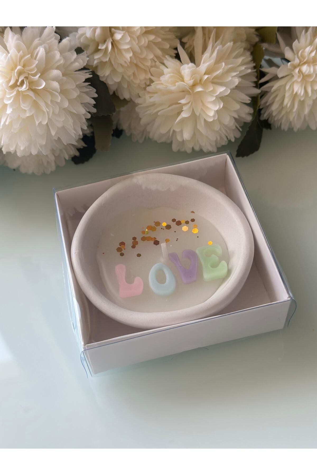 BalibeeCandle Kasede İsteğe özel Yazılı Hediyelik Mum