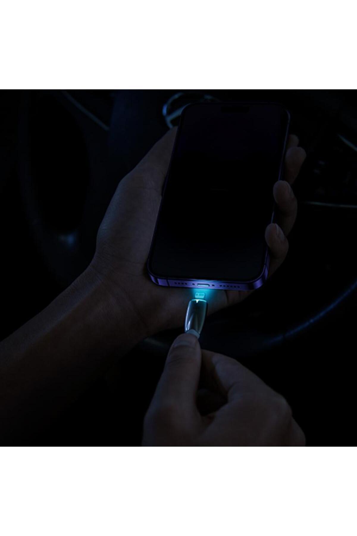 Baseus-Cablu de date Baseus Glimmer, 2x USB Type-C, Fast Charge, PD 100W, 1m, Negru 9