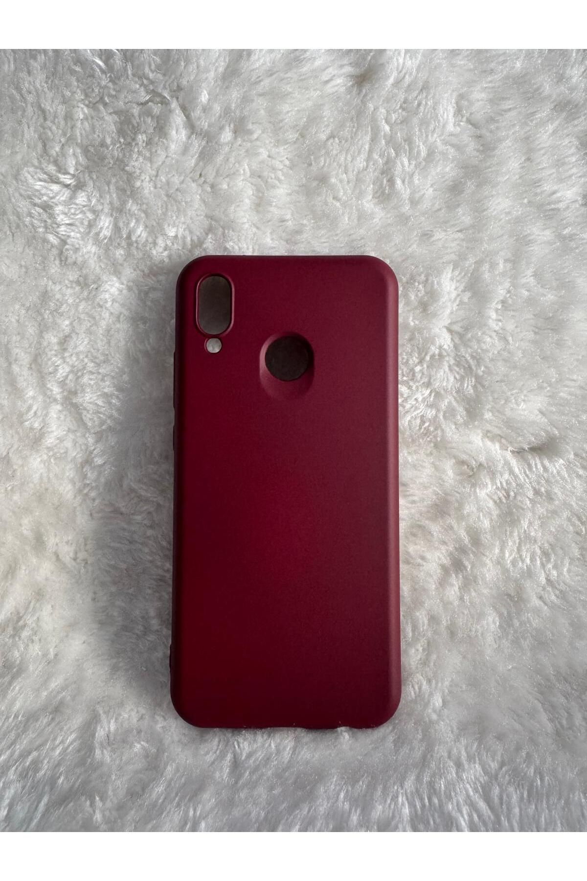 QEM Huawei P20 Lite ile Uyumlu Yumuşak Dokulu Lansman Telefon Kılıfı