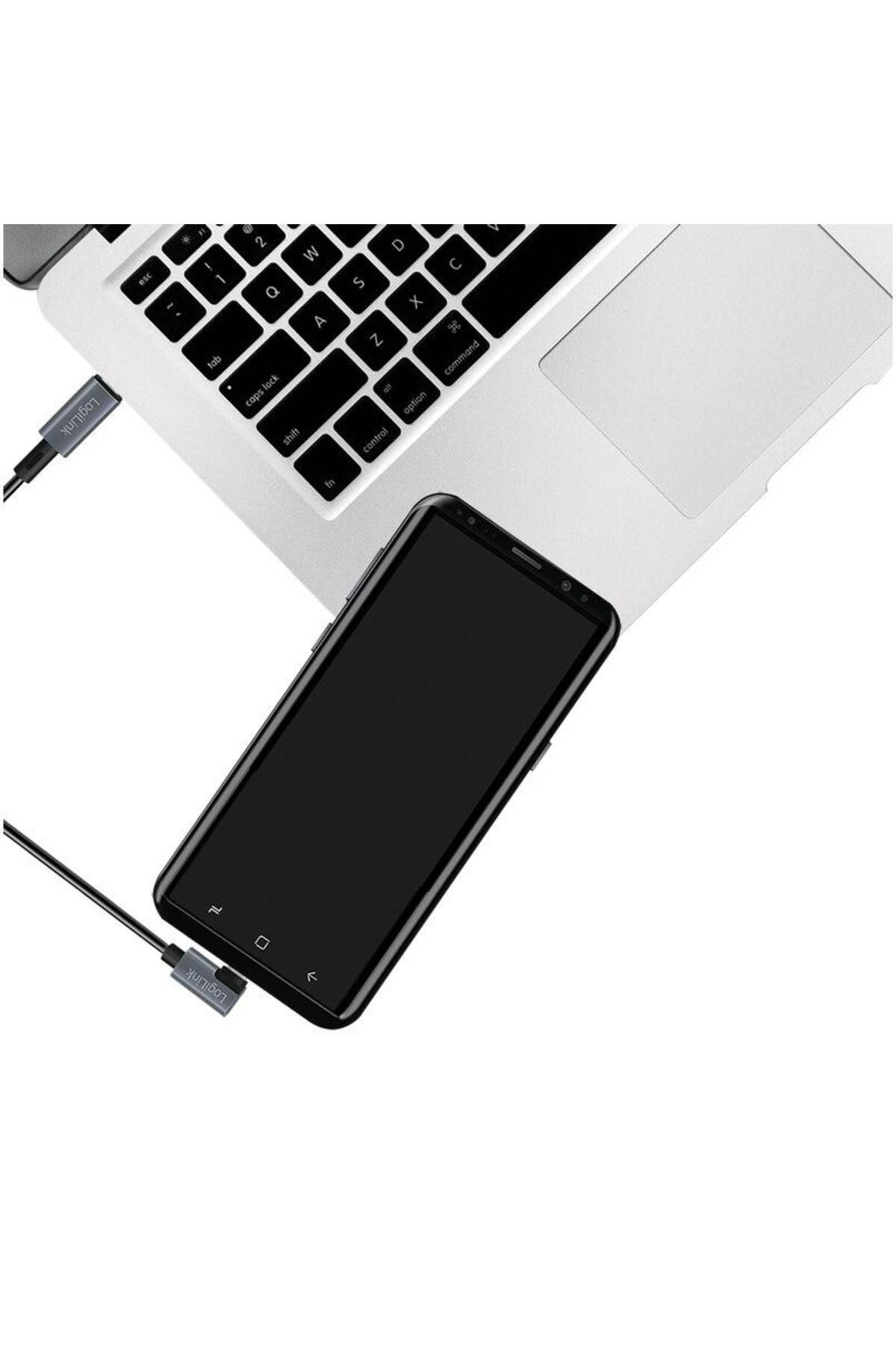 LogiLink-LOGILINK power and data cable, for smartphone, USB 2.0, 1m, PD 100W, 2 x shielded, 4