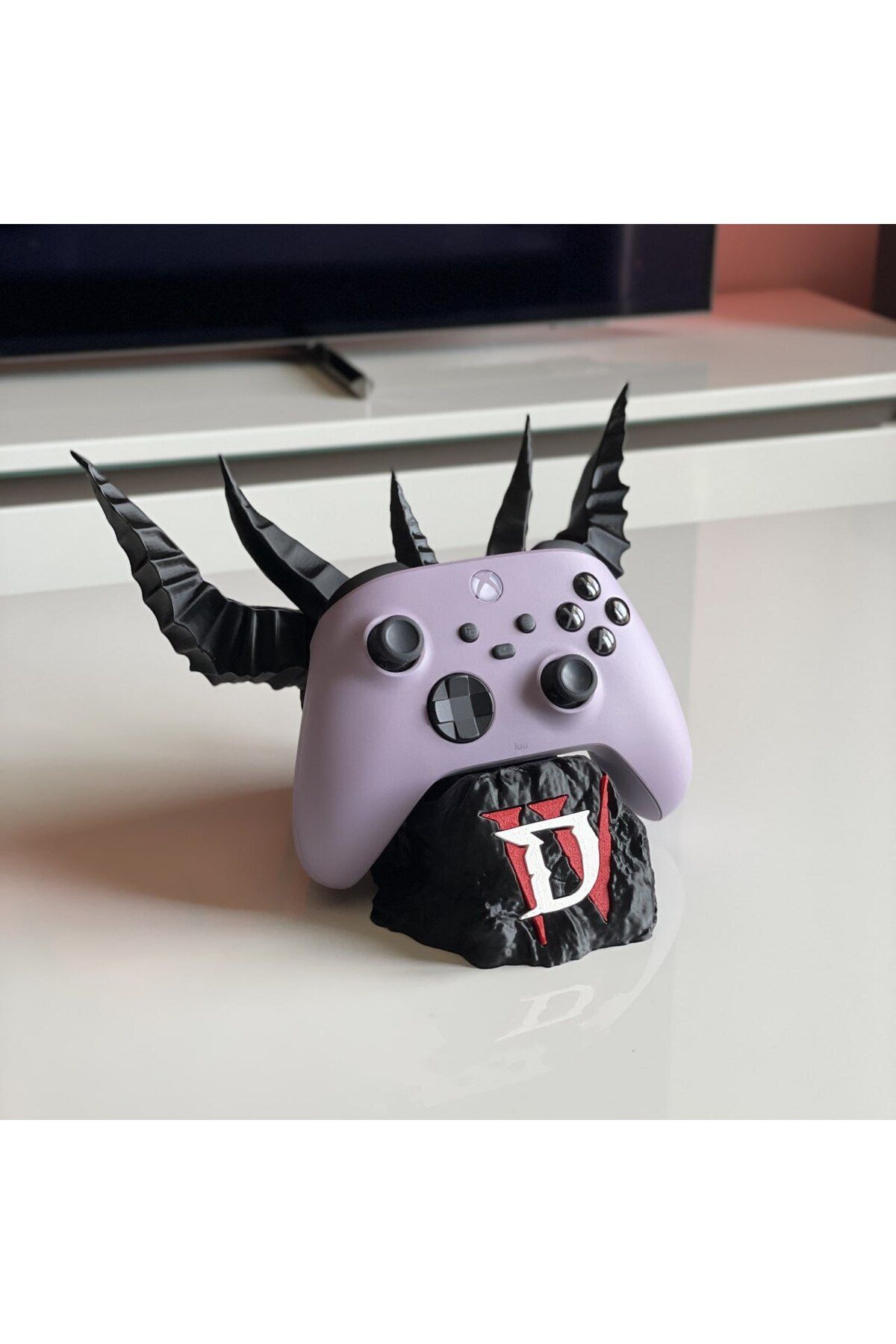 ValoriaConcept 🔥⚔️ Diablo 4 Detaylı 3D Baskı Stand – Koleksiyonluk Oyun Aksesuarı! 🩸👹