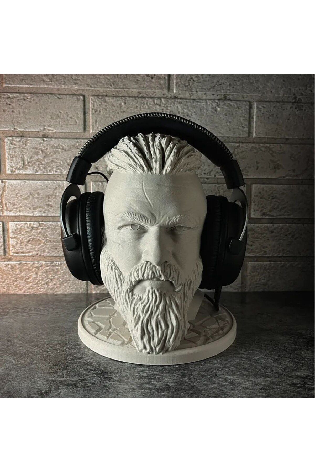 ValoriaConcept 🛡️🎧 Ragnar 3D Baskı Kulaklık Standı – Güçlü & Şık Oyun Aksesuarı! ⚔️🔥