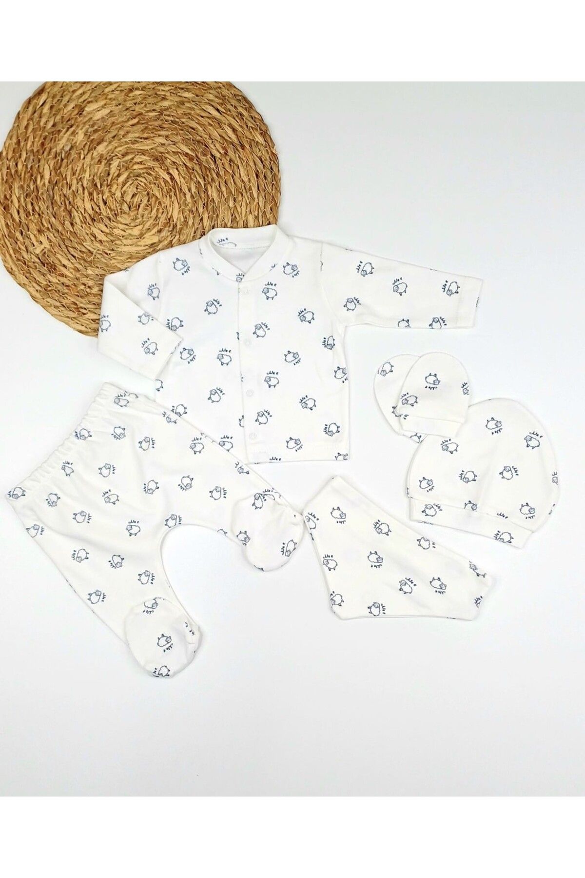 BabyCadde Unisex 5 Parça Hastane Çıkışı