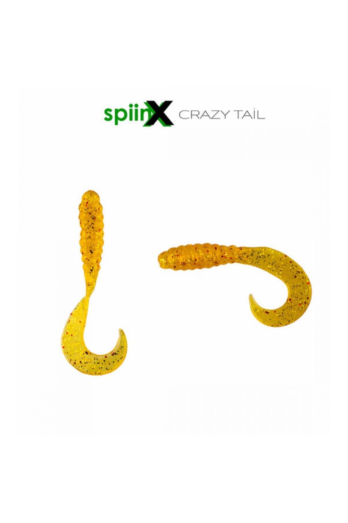 SpiinX CRAZY TAIL KUYRUK 7.5CM 10P HONEY SHRIMP