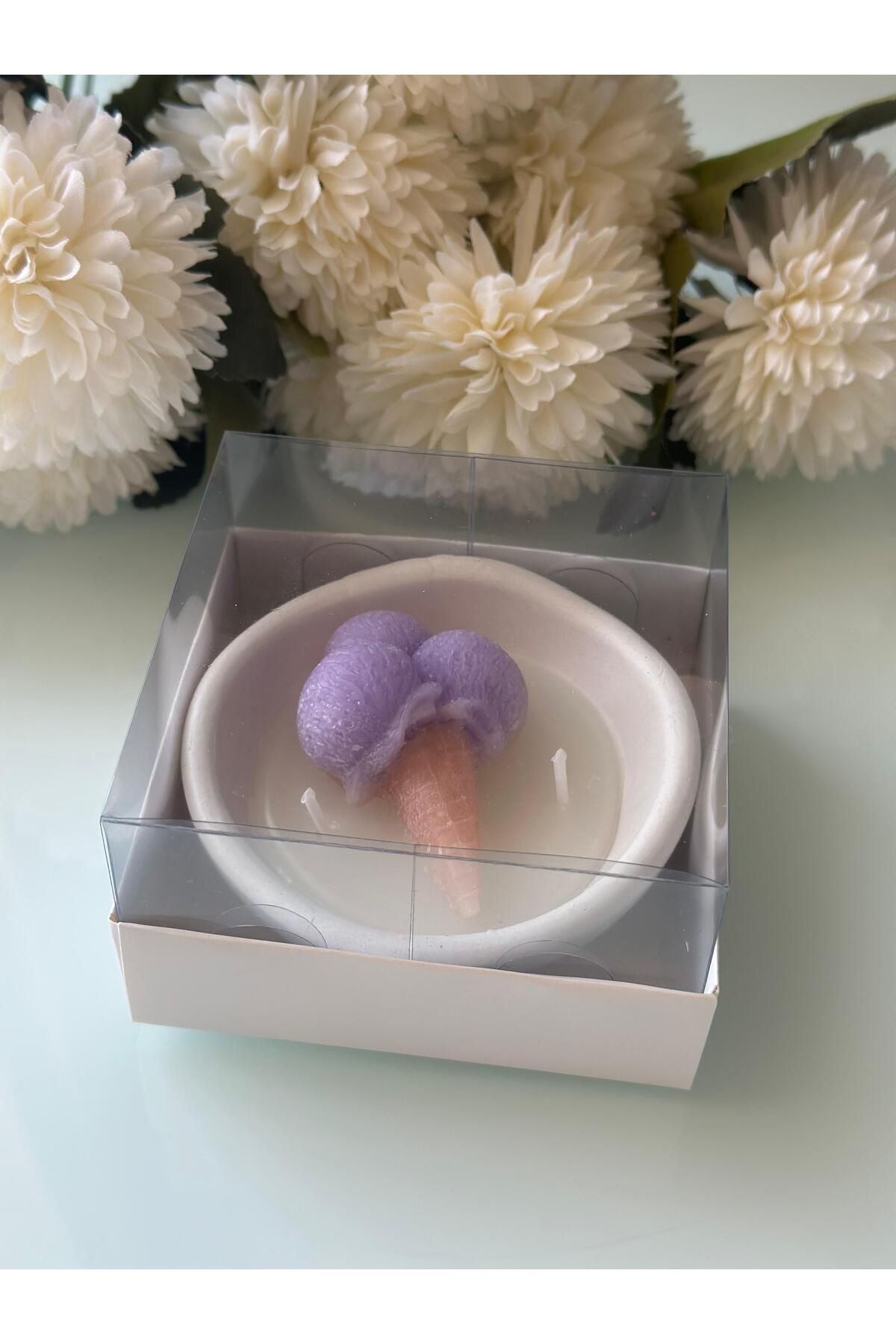 BalibeeCandle Kasede Hediyelik Dondurma Mum