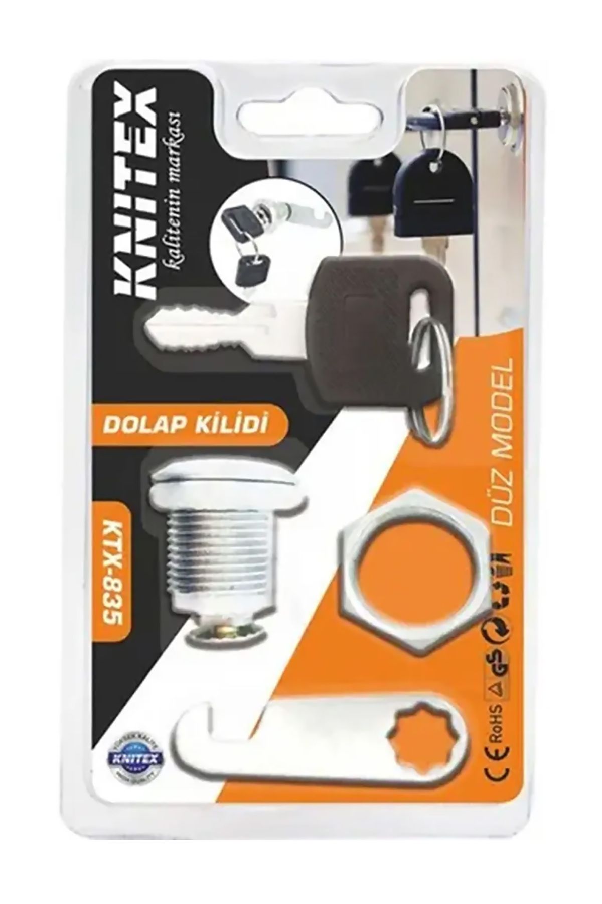 KANDİLLER ÇEKMECE KİLİDİ, KİLİT, GÜVENLİK, KANÇALI ÇEKMECE KİLİTİ
