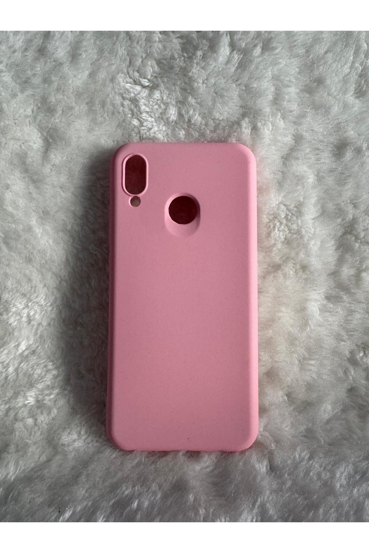 QEM Huawei P20 Lite ile Uyumlu Yumuşak Dokulu Lansman Telefon Kılıfı