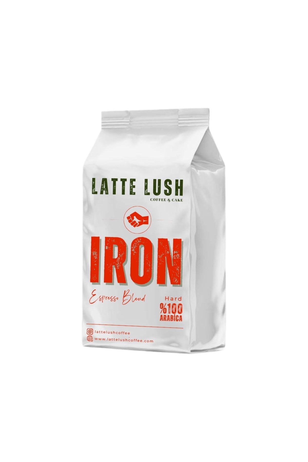 LATTE LUSH COFFEE CAKE Espresso Kahve Iron Çekirdek (200GR)
