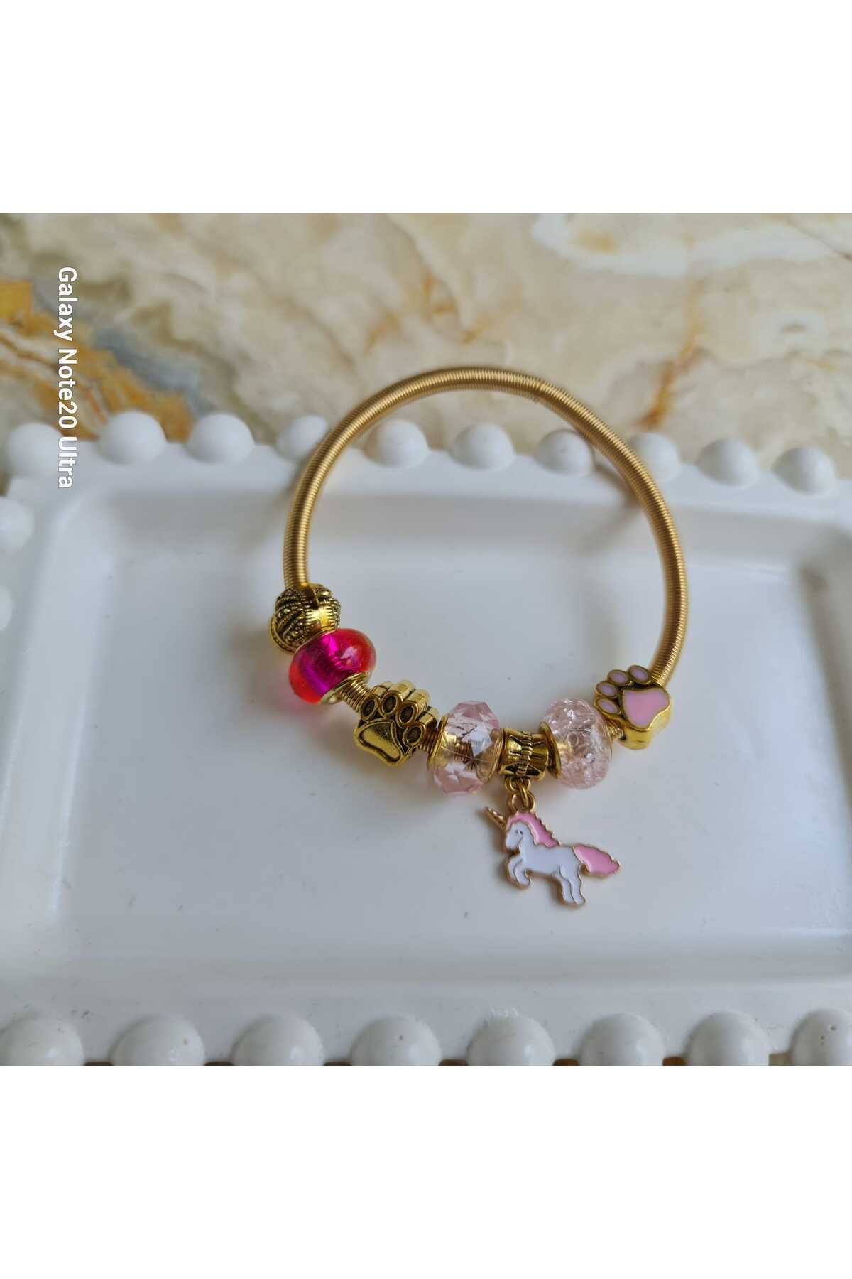 Store 316L Ayarlanabilir Charm Temalı Paslanmaz Çelik Bileklik