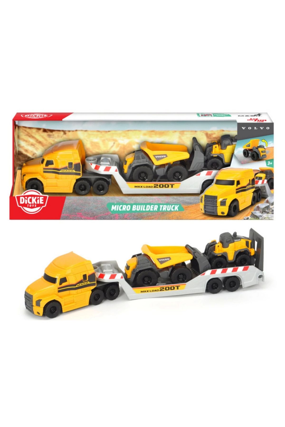 NW NessiWorld Nessiworld Dickie Mack Volvo İnşaat Aracı 32 cm