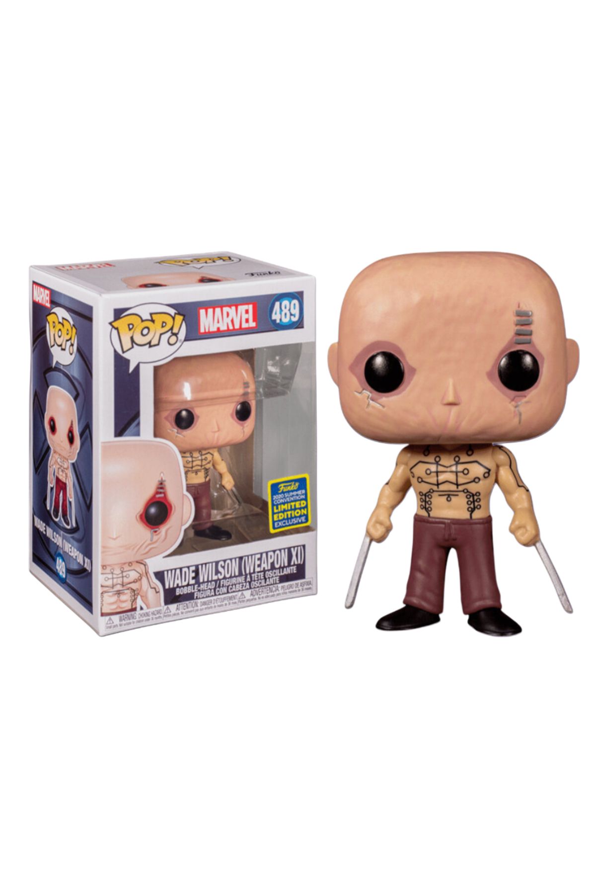 Funko Marvel Wade Wilson Weapon XI Limited Convention Exclusive Pop #489