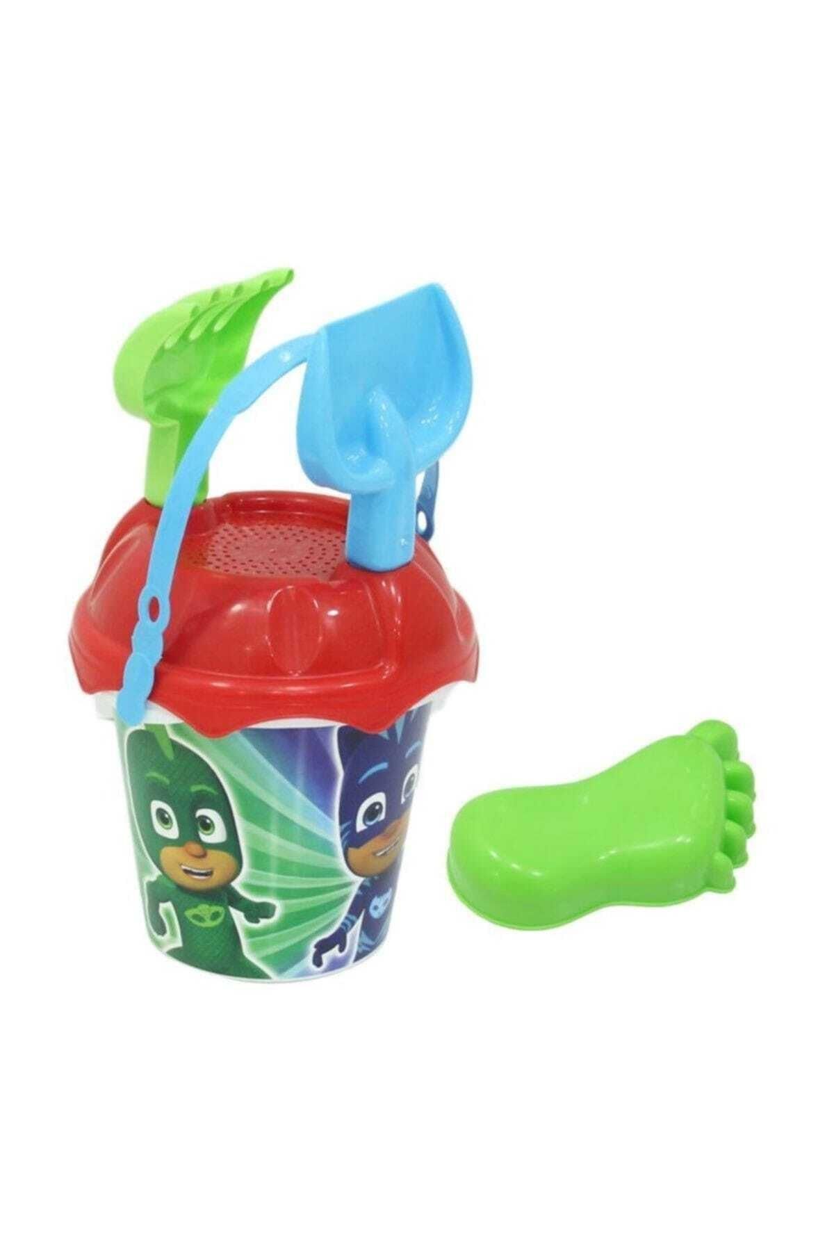 AboutThePerfect Renkli Pj Masks Pijamaskeliler Kova Seti, çocuklar için eğlenceli ve sevimli oyuncak seçeneği