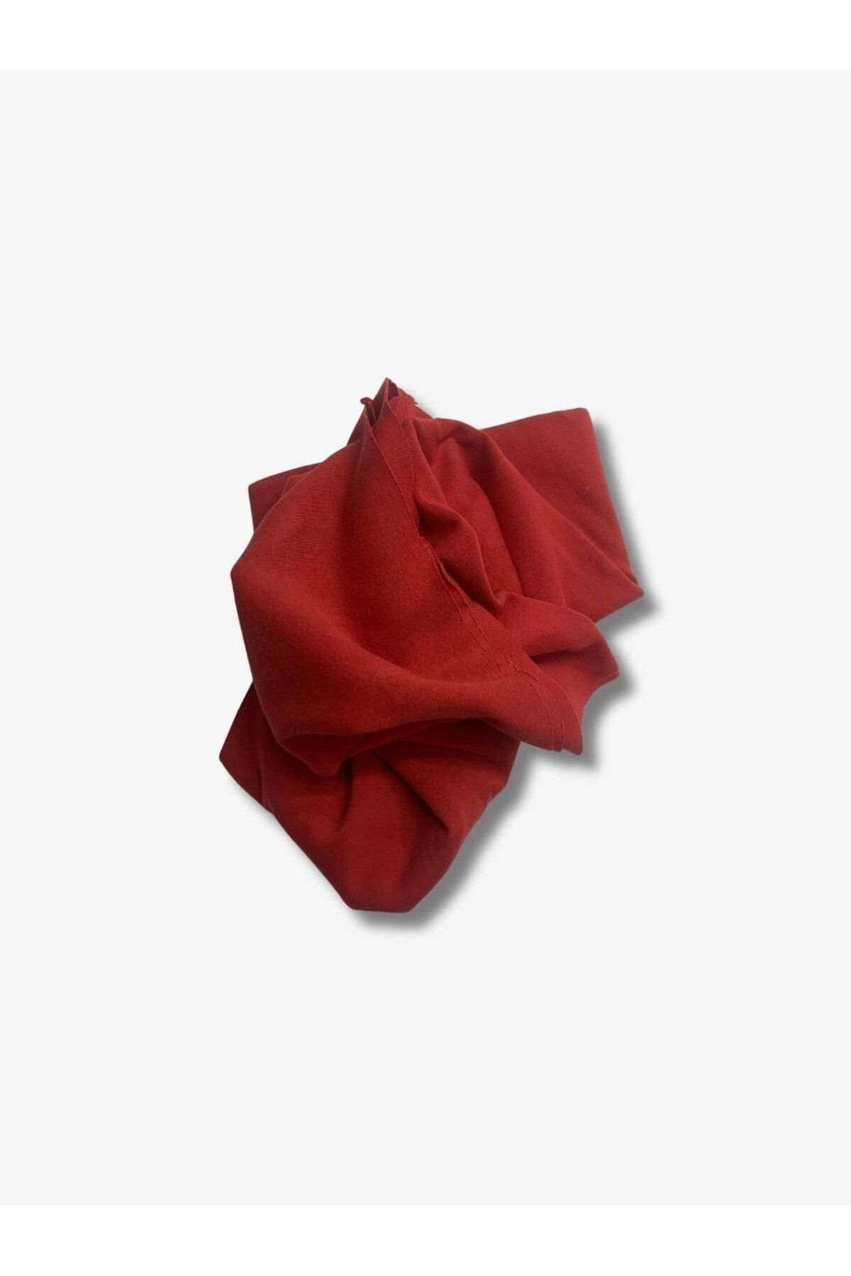 Yiğit Kumaş Ribana Kumaş, Parça 65x200 cm Kırmızı Rengi