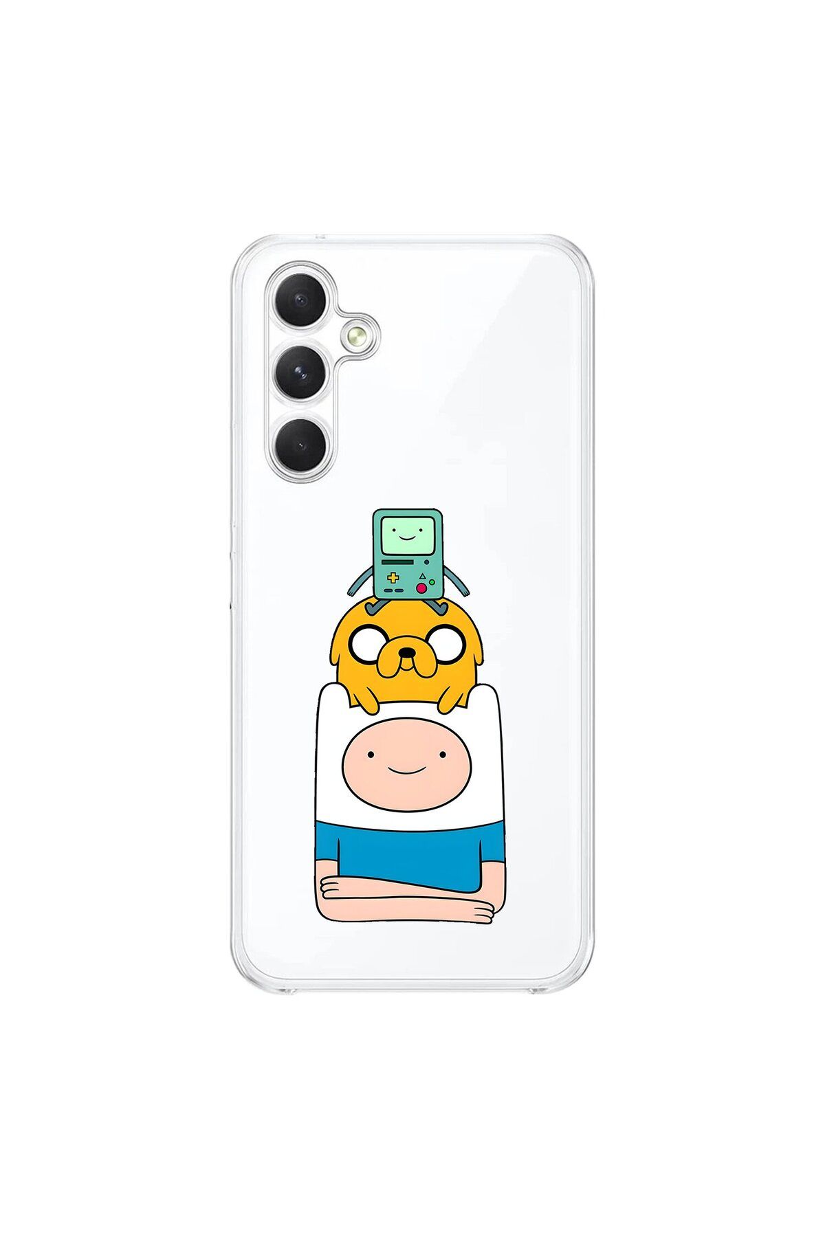 Dali Design Samsung Galaxy A34 Uyumlu Şeffaf Kılıf Cartoon 1 Tasarımlı