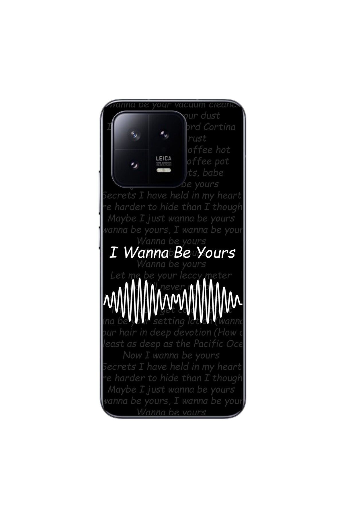 Dali Design Xiaomi Mi 13 Pro Uyumlu Şeffaf Kılıf I Wanna Be Yours Tasarımlı