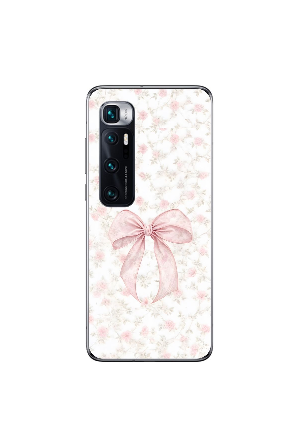 Dali Design Xiaomi Mi 10 Pro Uyumlu Şeffaf Kılıf Kurdele 2 Tasarımlı