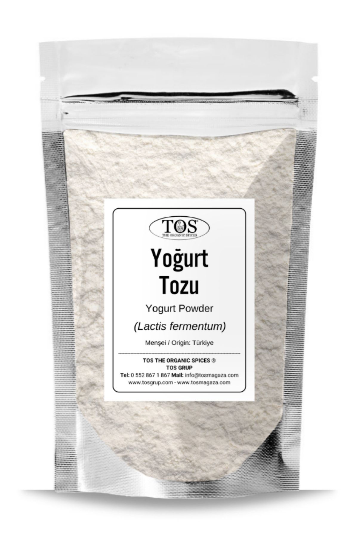 TOS The Organic Spices Yoğurt Tozu 100 gr ( 1. Kalite ) Lactis fermentum / Yogurt Powder