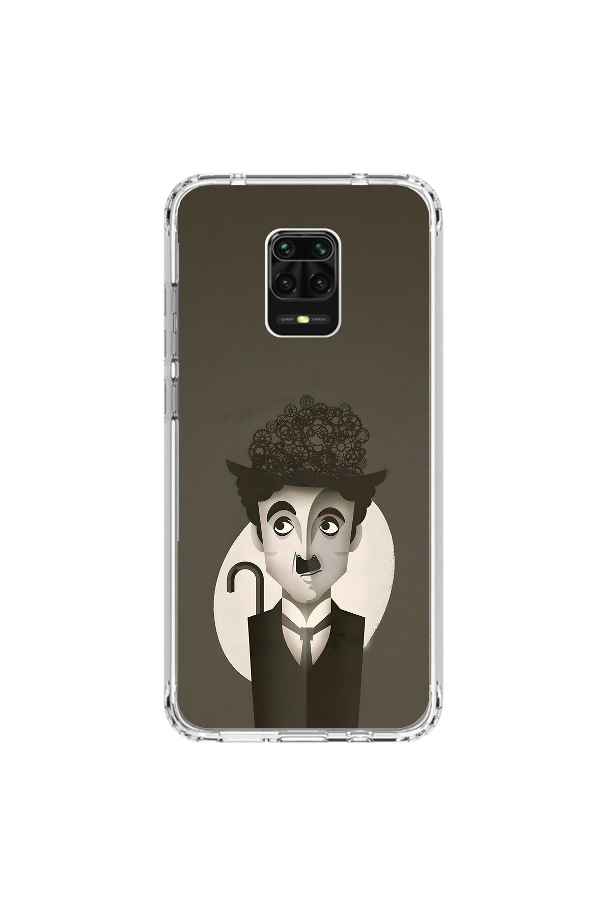 Dali Design Xiaomi Redmi Note 9 Pro Uyumlu Şeffaf Kılıf Aesthetic 1 Tasarımlı