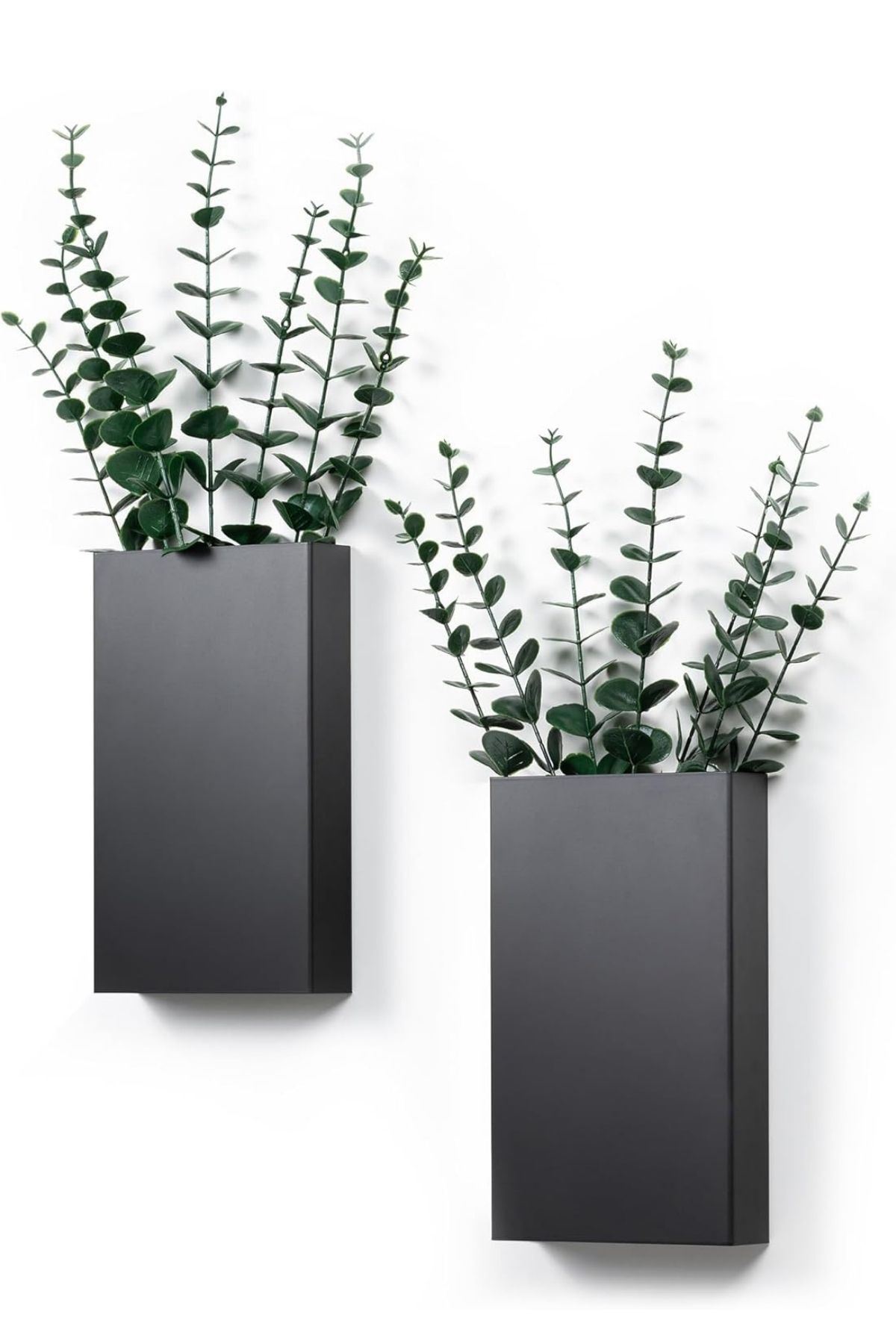 PAZARAKOŞ Modern Duvara Monte Metal Saksı Vazo – Paslanmaz & Su Geçirmez