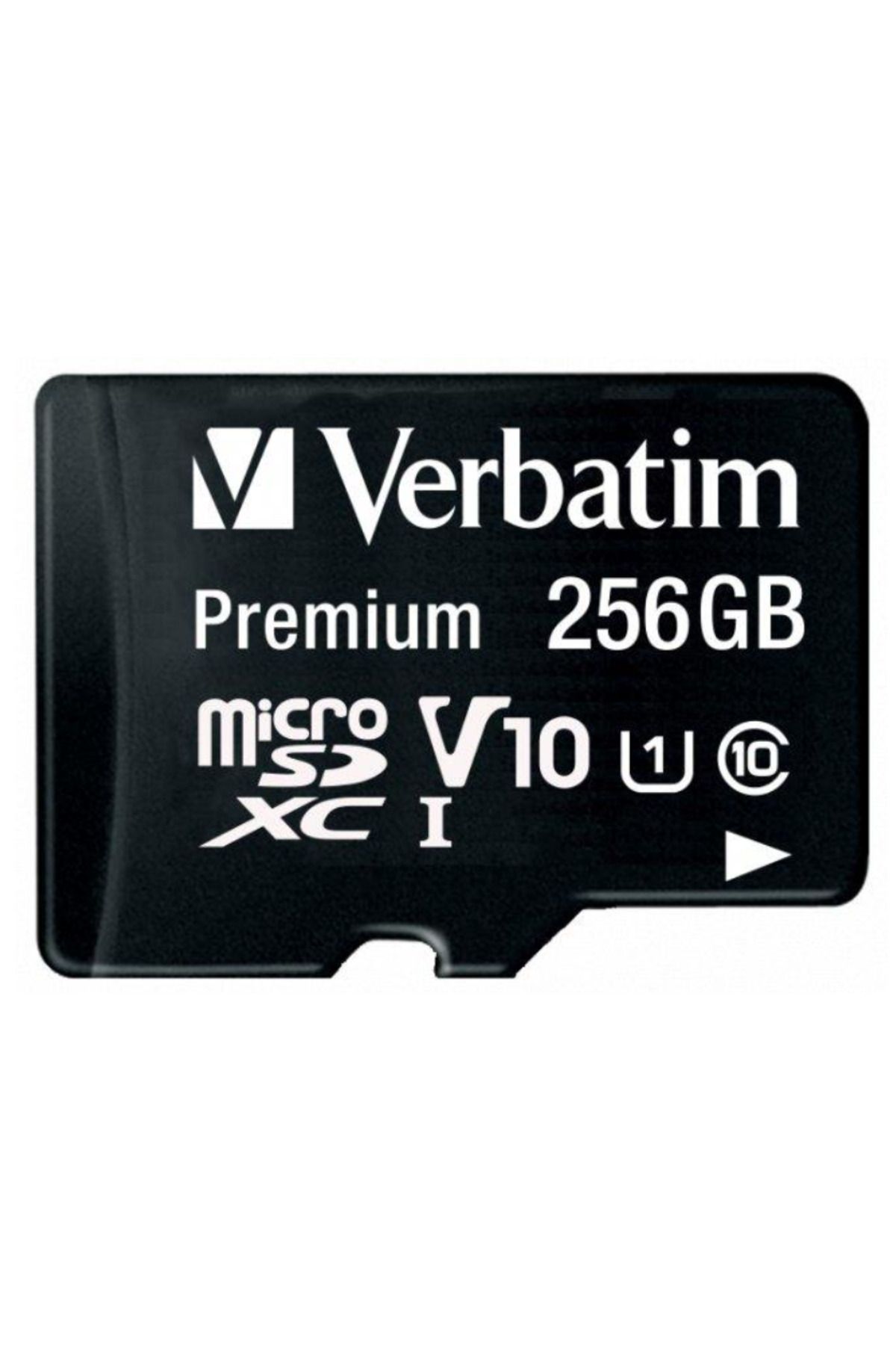 Verbatim-Verbatim Premium MicroSDXC Memory Card, 256GB, UHS-I U1, Class 10, V10 + SD Adapter 1