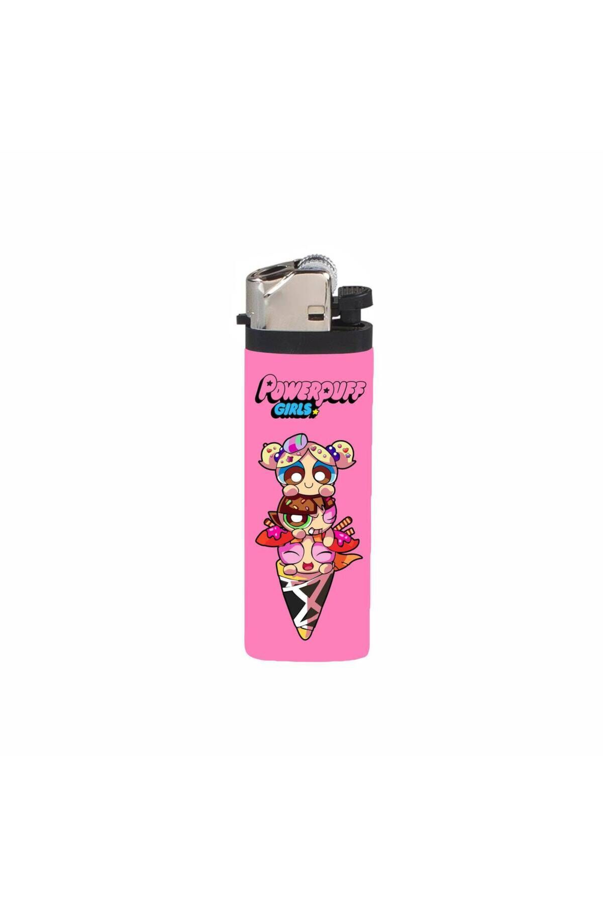 hediyenebak Çakmak Powerpuff Girls Full Kaplamalı Gazlı Çakmak