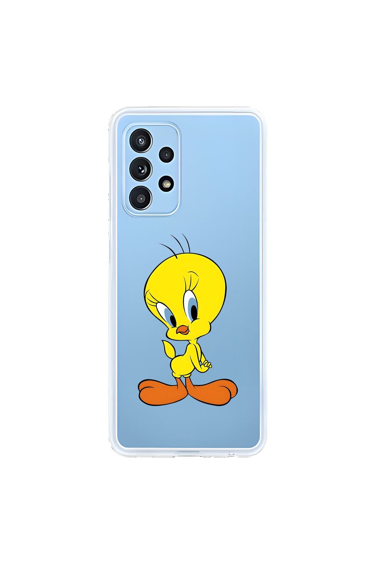 Dali Design Samsung Galaxy A52 Uyumlu Şeffaf Kılıf Cartoon 17 Tasarımlı