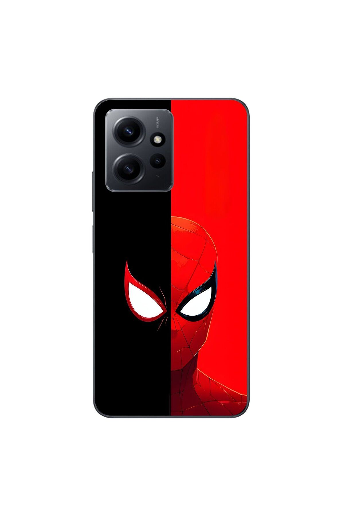 Dali Design Xiaomi Redmi Note 12 Uyumlu Şeffaf Kılıf Spider-Man 2 Tasarımlı