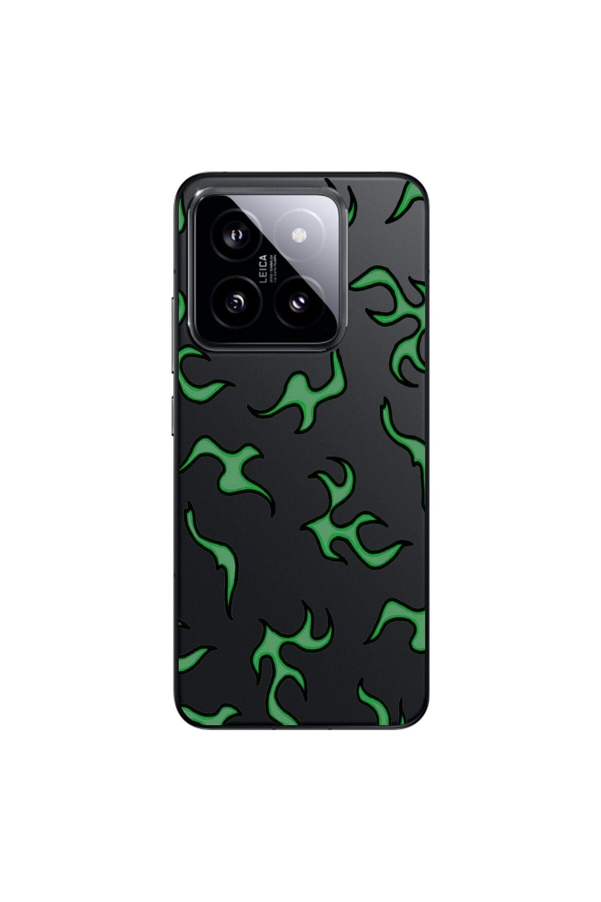 Dali Design Xiaomi Mi 14 Uyumlu Şeffaf Kılıf Wallpaper 5 Tasarımlı