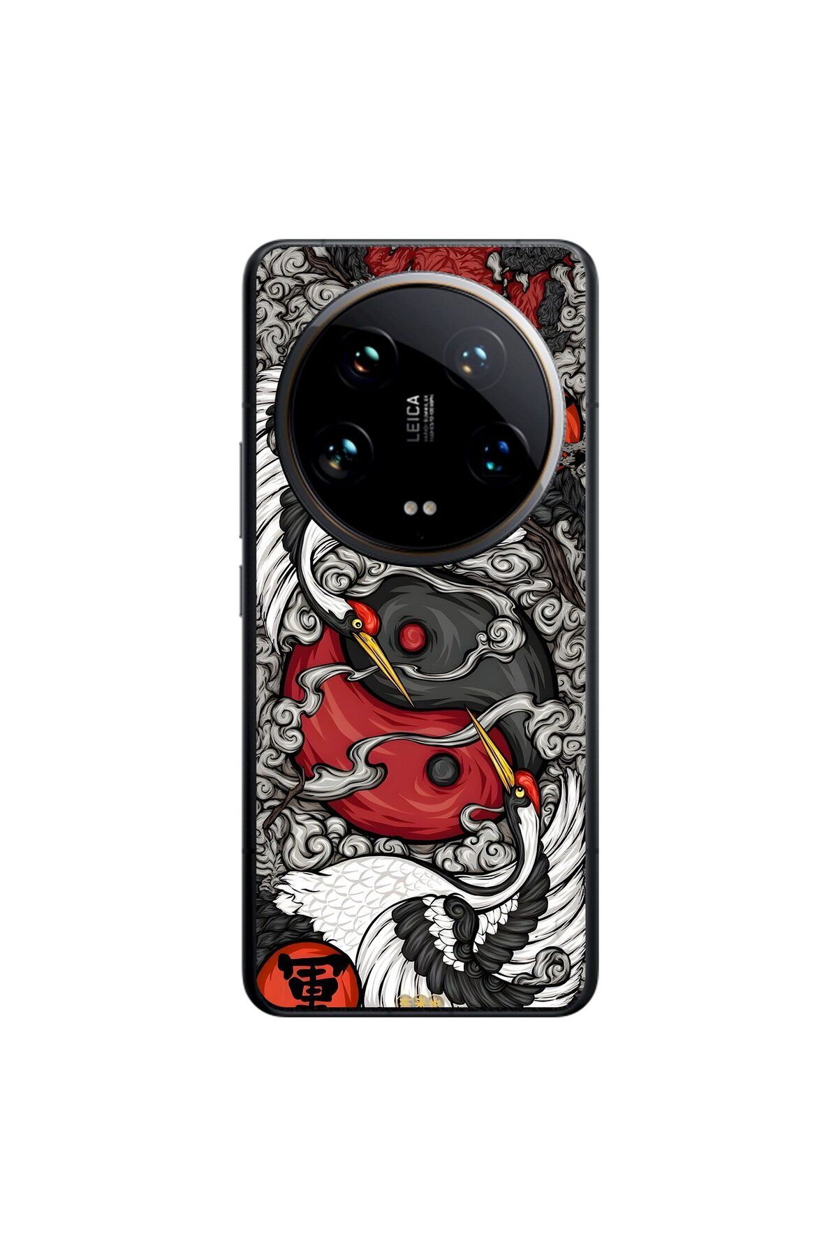 Dali Design Xiaomi Mi 14 Ultra Uyumlu Şeffaf Kılıf Aesthetic 4 Tasarımlı