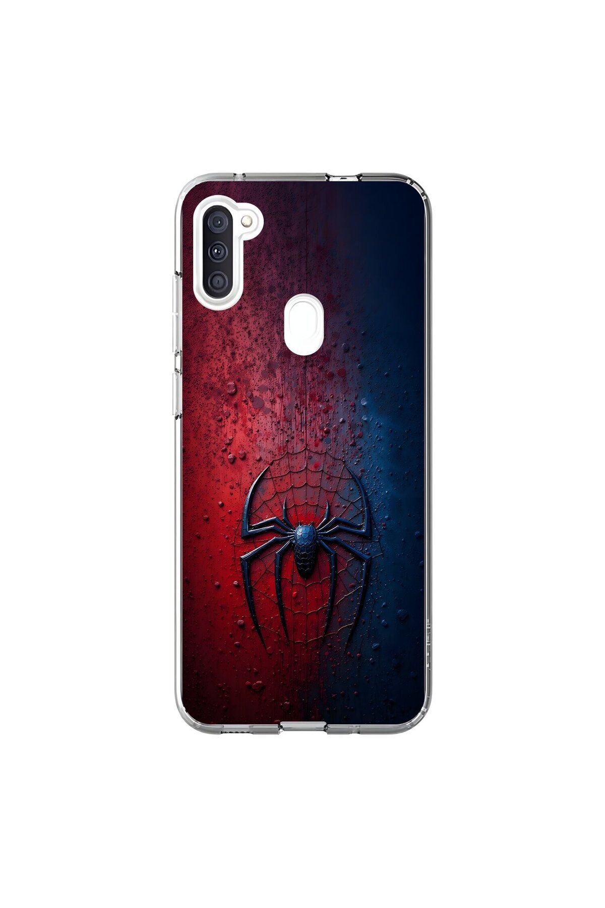 Dali Design Samsung Galaxy A11 Uyumlu Şeffaf Kılıf Spider-Man 3 Tasarımlı